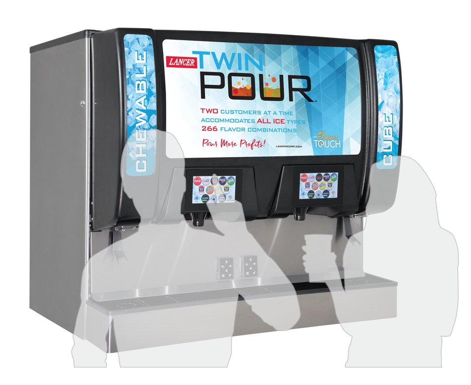 IN FOCUS TwinPour Soda Dispenser by Lancer Catering Insight USA